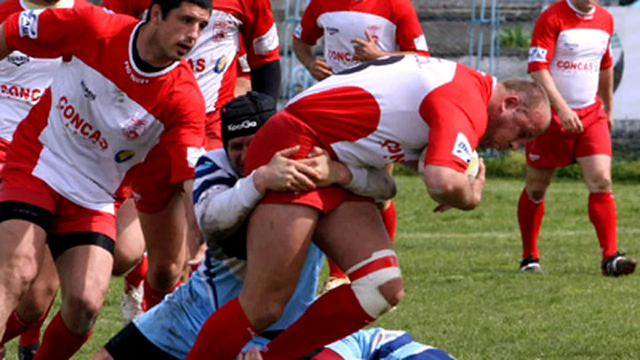 Incidente violente la meciul de rugby Dinamo-Farul - VIDEO