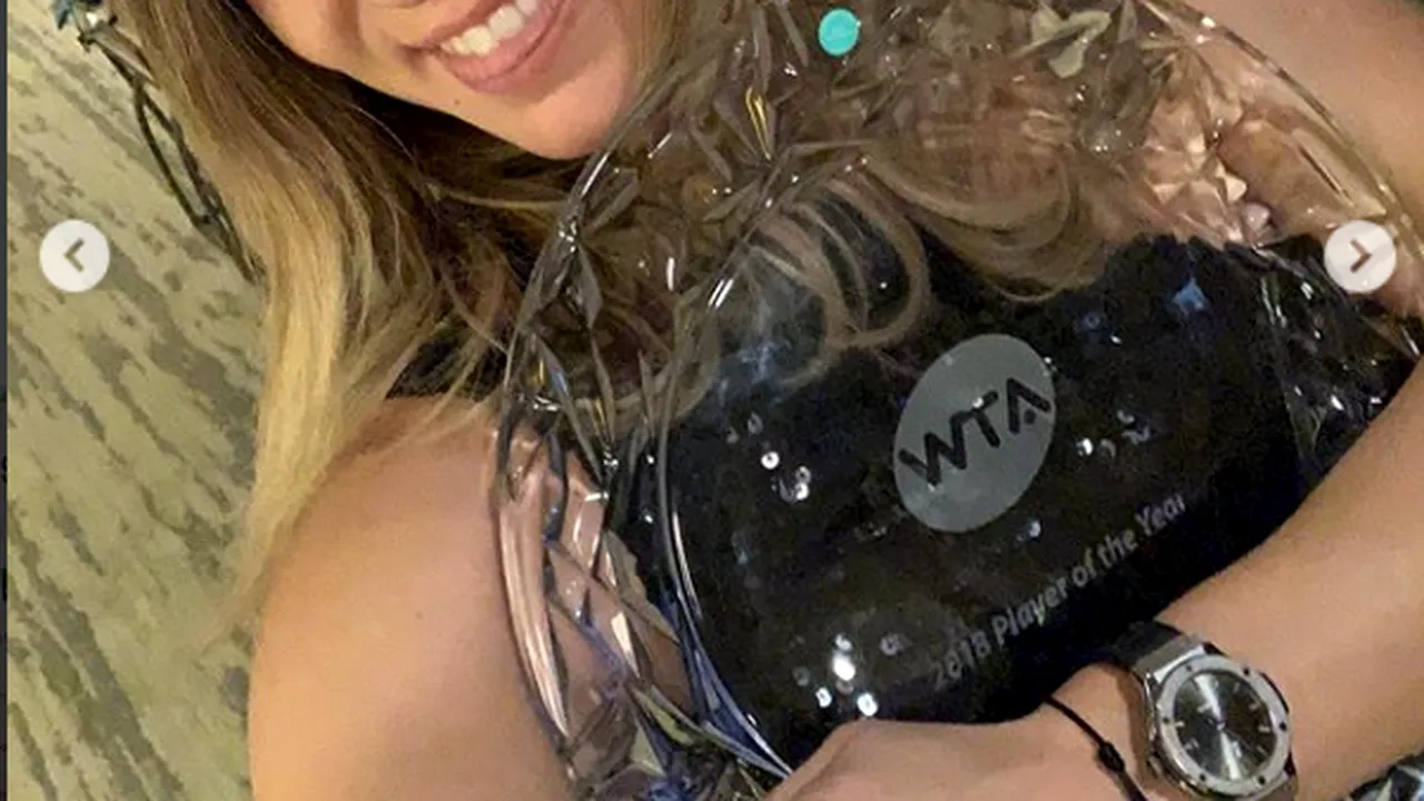Simona Halep, DESEMNATĂ cea mai bună jucătoare a anului 2018 de către WTA. Cum s-a fotografiat numărul 1 mondial