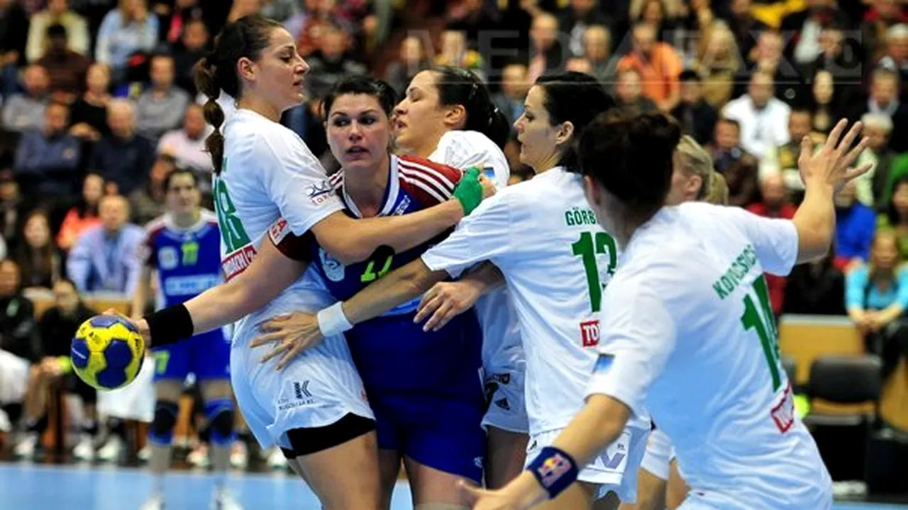 Oltchim-Gyor, scor 35-31, în turul semifinalelor Ligii Campionilor