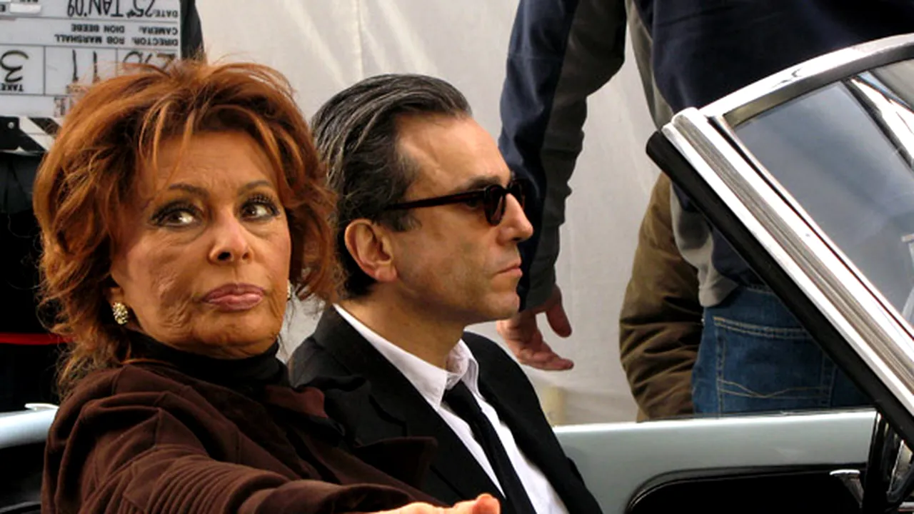 Sophia Loren, intimidată de Daniel Day-Lewis