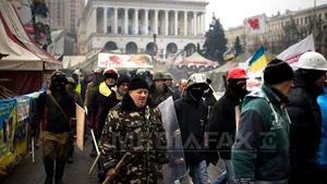 Noi proteste în Ucraina: Peste 70.000 de manifestanţi ai opoziţiei s-au reunit în centrul Kievului 