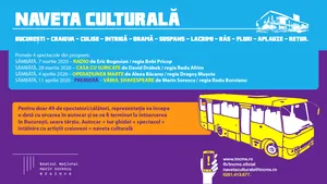 Teatrul din Craiova lansează „Naveta culturală”. Reprezentaţii într-un spaţiu ,,neconvenţional”