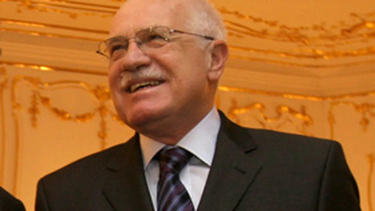 Vaclav Klaus, reales preşedinte al Cehiei