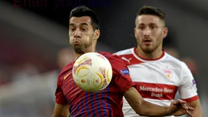 Steaua - VfB Stuttgart, scor 2-2, în debutul grupei E a Ligii Europa. Românii au fost la cinci minute de victorie