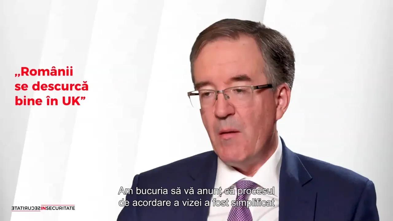 Decizii noi, la vremuri noi! E.S. Andrew Noble, ambasadorul Marii Britanii în România, despre românii din UK: ,,Acum doi ani, nu vorbea nimeni despre asemenea cifre”/ ,,Am bucuria să vă anunţ că procesul de acordare a vizei a fost simplificat”
