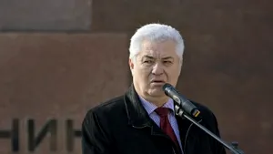 Voronin acuză autorităţile de la Chişinău că vor să unească R.Moldova cu România