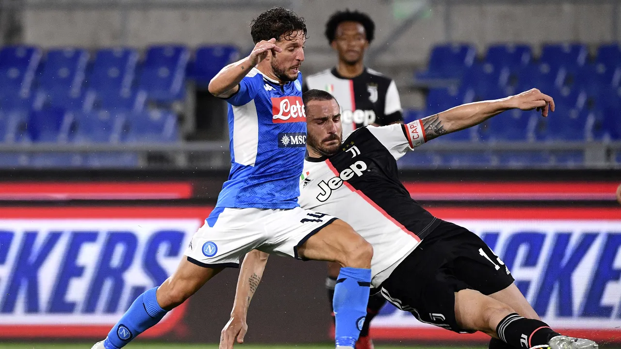 COVID, înger şi demon - Juventus câştigă la masa verde meciul cu Napoli