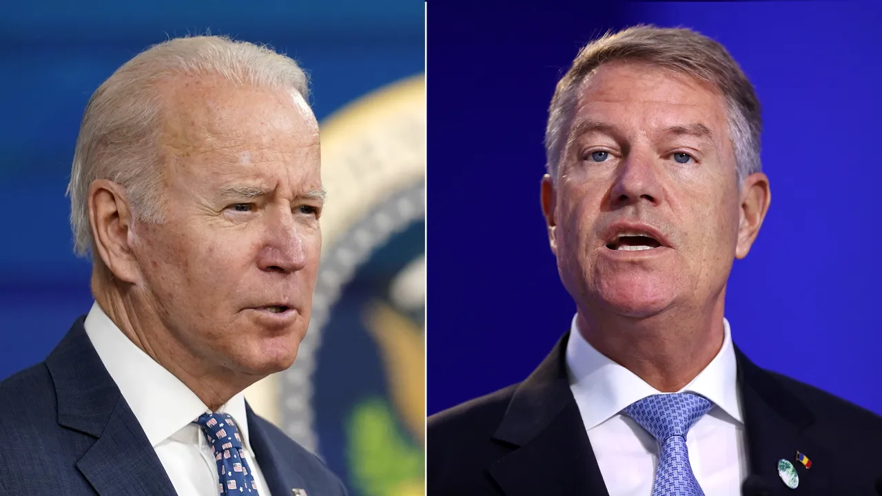 Iohannis a participat la consultări cu Joe Biden şi alţi lideri din UE şi NATO