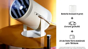 Freestyle Gen 2, cea mai recentă generaţie a videoproiectorului portabil smart de la Samsung
