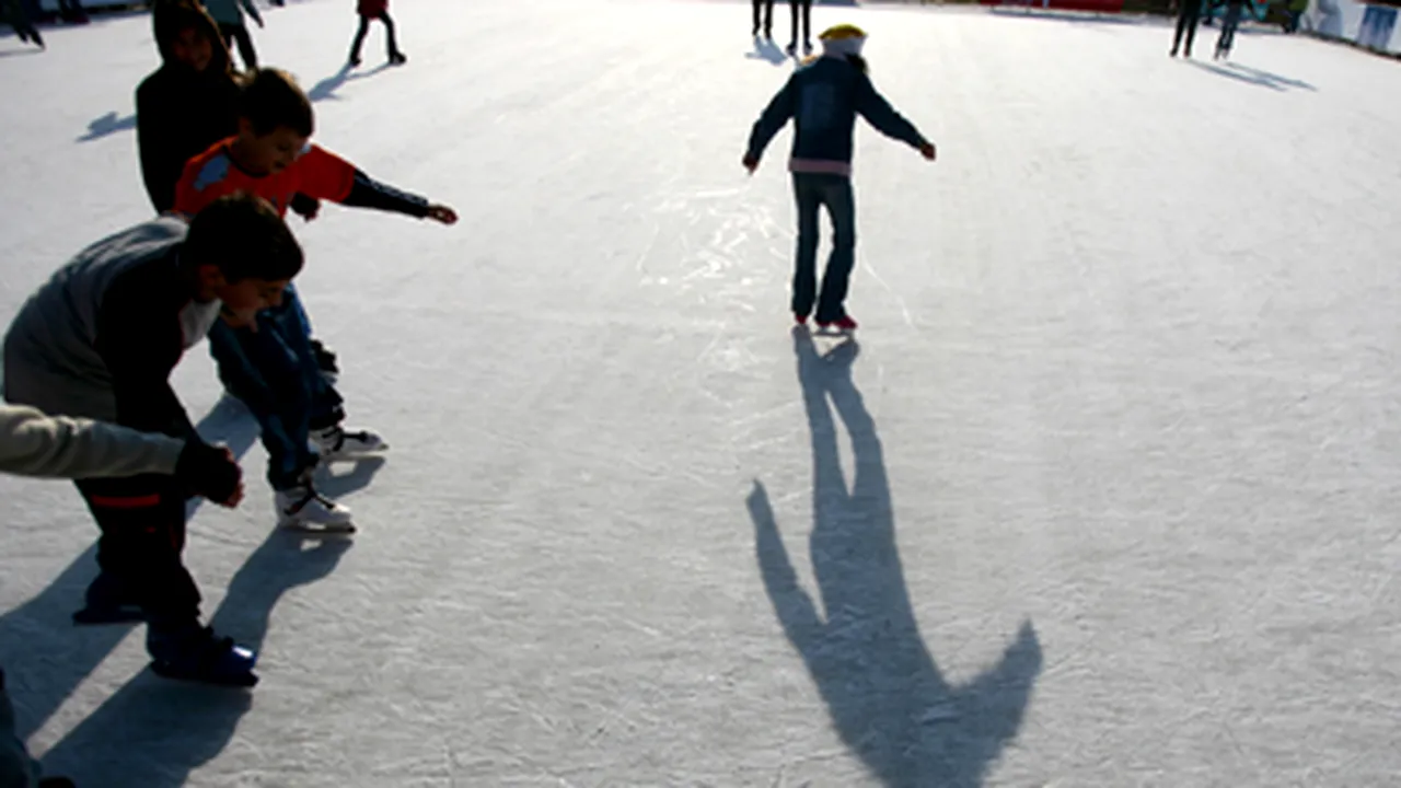 Un nou patinoar, în Parcul Bazilescu din Capitală