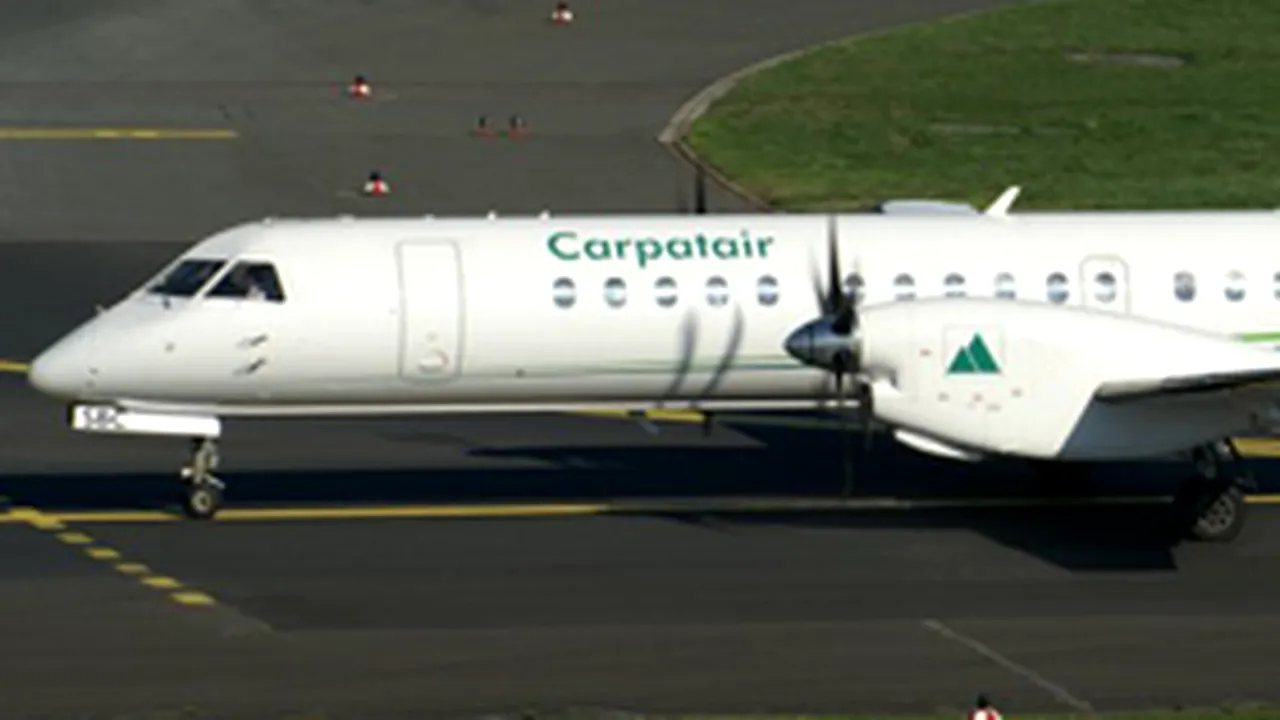 Un avion Carpatair s-a întors de urgenţă pe aeroportul Timişoara(Video)