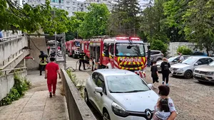 Incendiu la spitalul de copii din Iaşi. Au fost evacuaţi 50 de copii şi 150 de adulţi