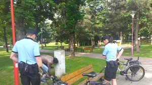 Biciclete vechi, recondiţionate, noul mijloc de transport al poliţiei locale