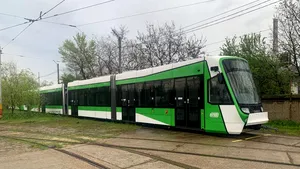 Două tramvaie s-au tamponat pe linia 25, în Capitală