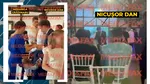 De la mănăstire, la nuntă. Președintele Nicușor Dan a dansat, într-un hambar, cu Prima Doamnă și fiul lor, printre nuntașii de la Tâncăbești (IMAGINI ÎN PREMIERĂ)