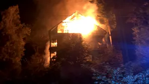 Incendiu la o pensiune din Borsec, judeţul Harghita