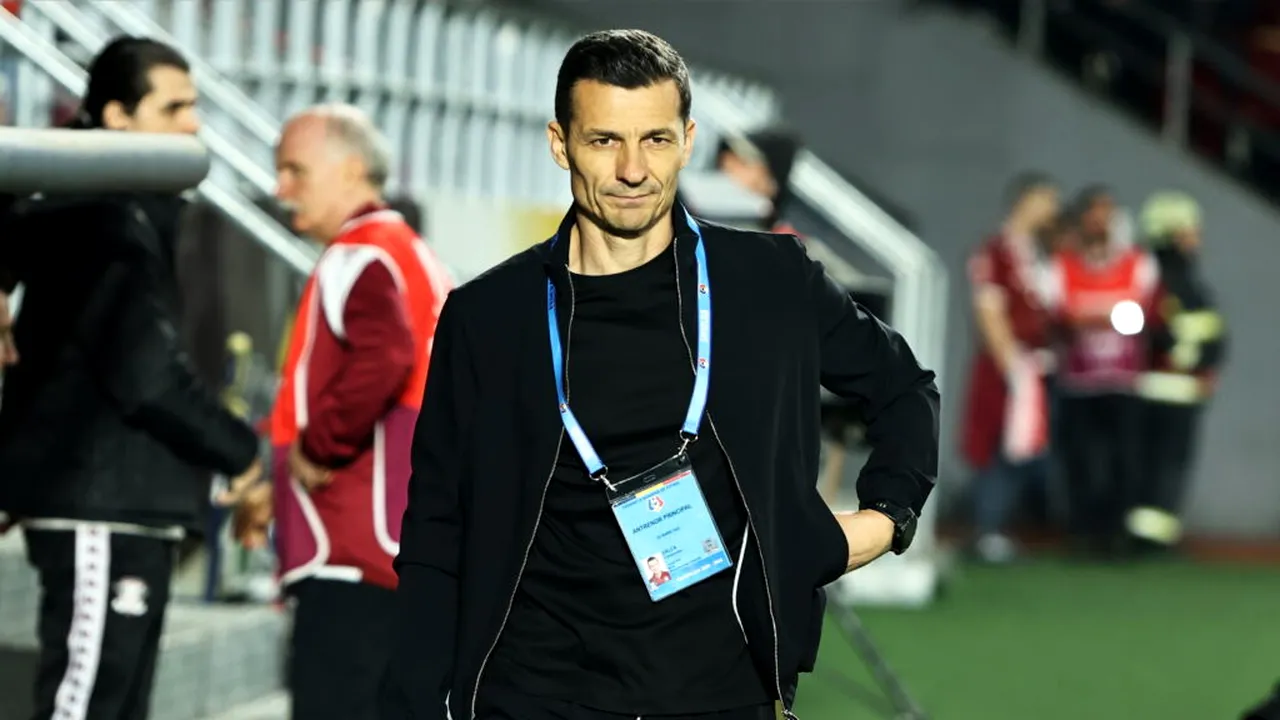 Constantin Gâlcă, antrenorul echipei FC Rapid, înainte de partida cu CFR Cluj: Nu suntem într-un moment bun, dar trebuie să ne ridicăm