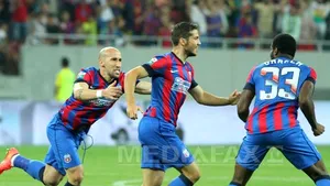 Steaua a învins FK Aktobe, scor 2-1, şi s-a calificat în play-off-ul Ligii Campionilor