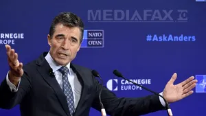 Anders Rasmussen denunţă presiunile şi acţiunile militare ale Rusiei în Ucraina, Republica Moldova, Georgia