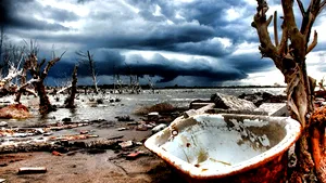 Insula de 50.000 de locuitori din Bahamas care este 70% sub apă