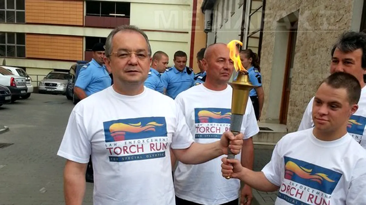 Emil Boc a alergat în cursa 