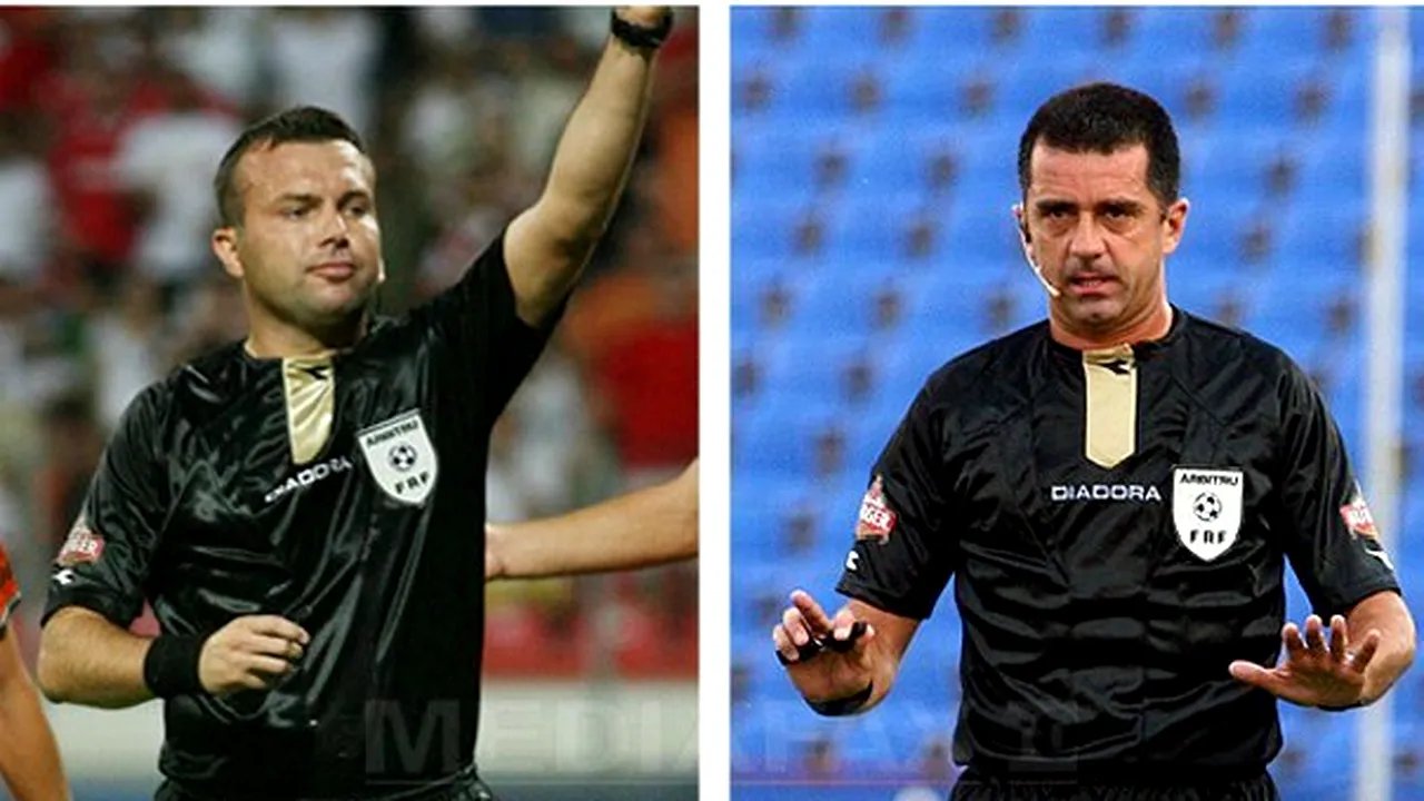Arbitrii Marius Martiş şi Ionică Serea rămân în arest, a decis Curtea de Apel Piteşti