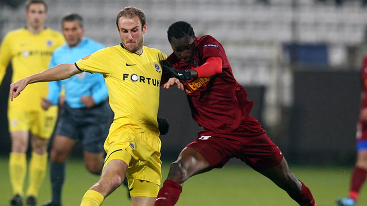 CFR Cluj a fost învinsă de Sparta Praga, scor 3-2