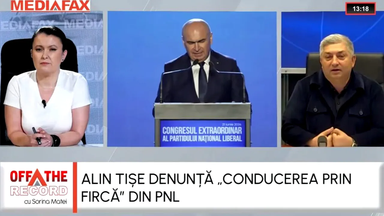 Alin Tișe acuză instaurarea unei „conduceri prin frică” în PNL: „Dacă nu ești de acord cu mine, ești dușmanul meu”