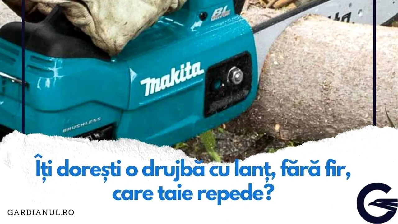 Ultimul model de drujbă lansat in 2021 de Makita este XCU10
