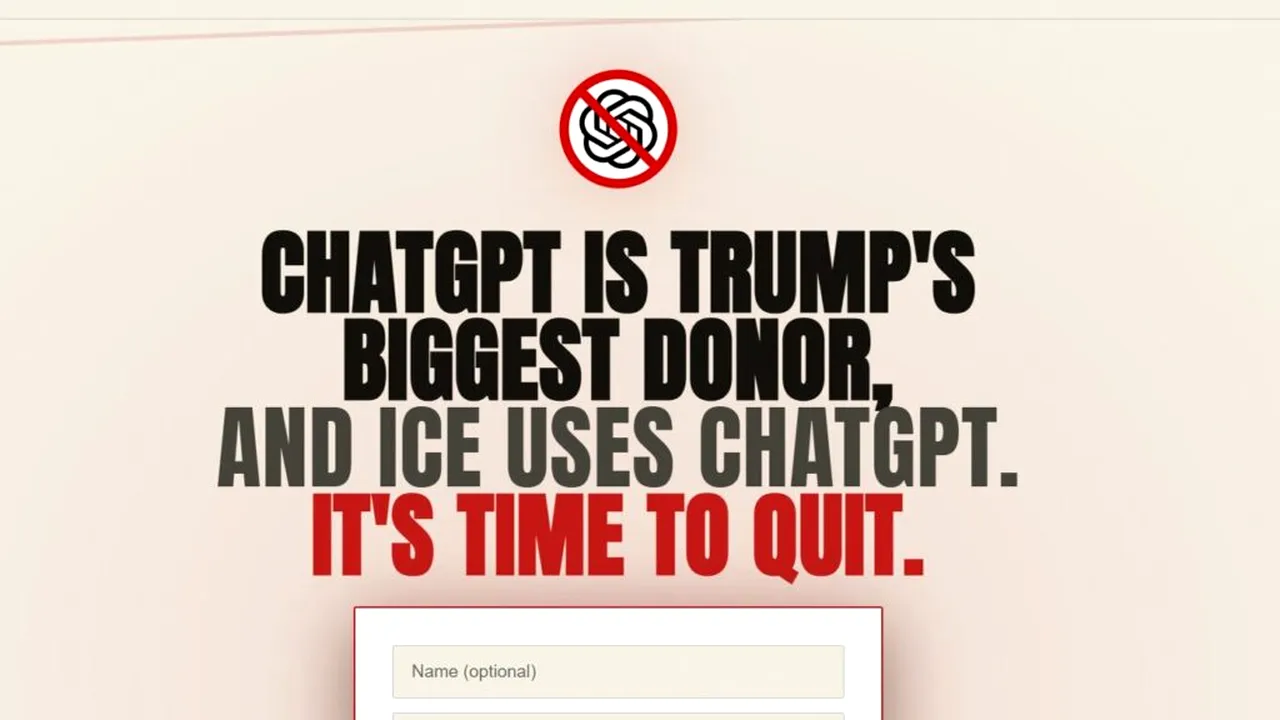 Mișcarea împotriva ChatGPT care nu mai poate fi oprită / Ce este QuitGPT și de ce s-au enervat americanii