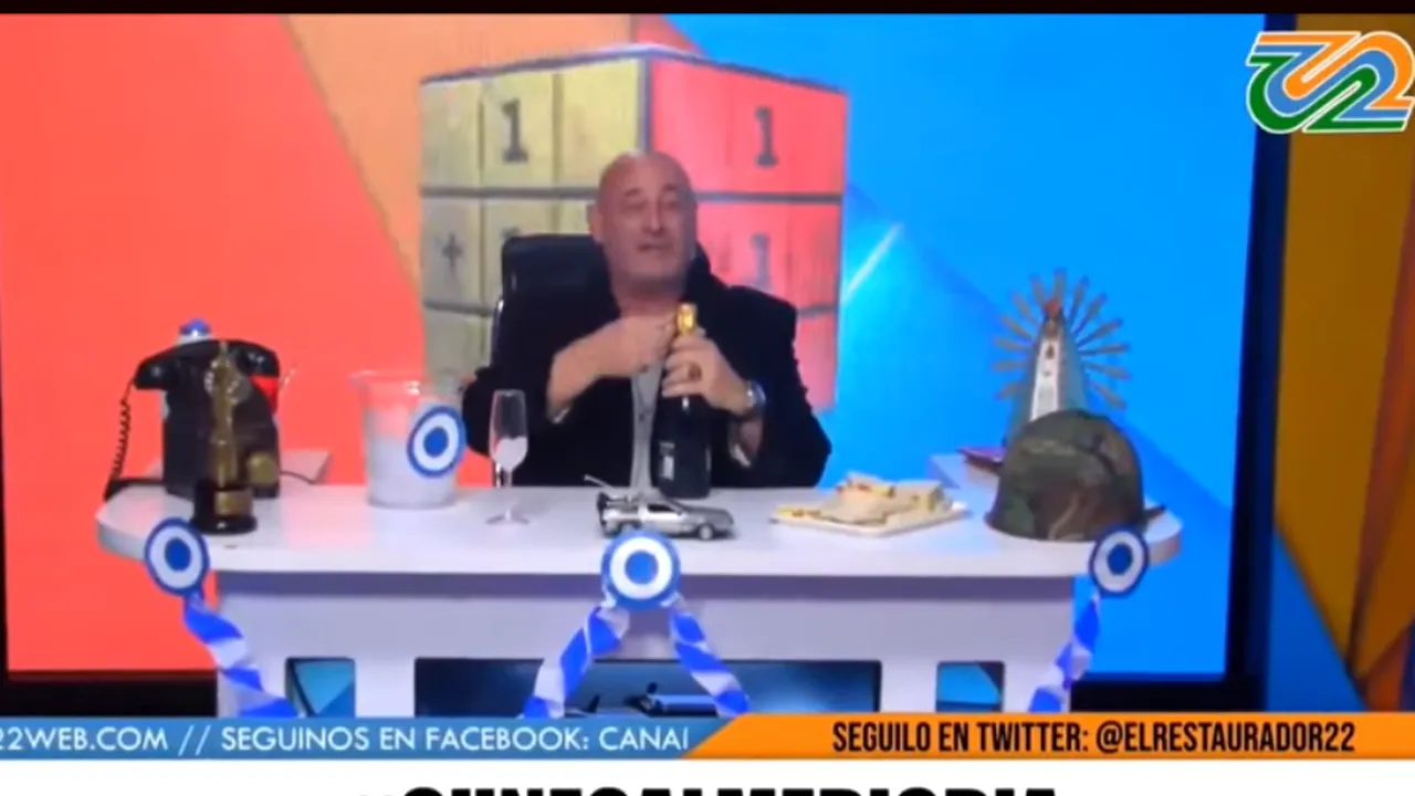 La o televiziune argentiniană s-a desfăcut şampania, după moartea Reginei: Bătrâna nazistă a murit, în sfârşit!

