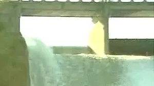 Barajul de la Stânca Costeşti, golit cu 850 de metri cubi pe secundă (Video)