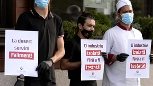 Proteste HoReCa: Patronii vor despăgubiri de la Guvern