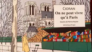 Emil Cioran, în Parisul anilor '60. Filosoful a devenit personaj de benzi desenate în Franţa