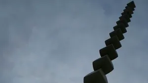 Prima schiţă desenată de Brâncuşi pentru Coloana Infinitului va fi expusă, în premieră, la Timişoara - FOTO