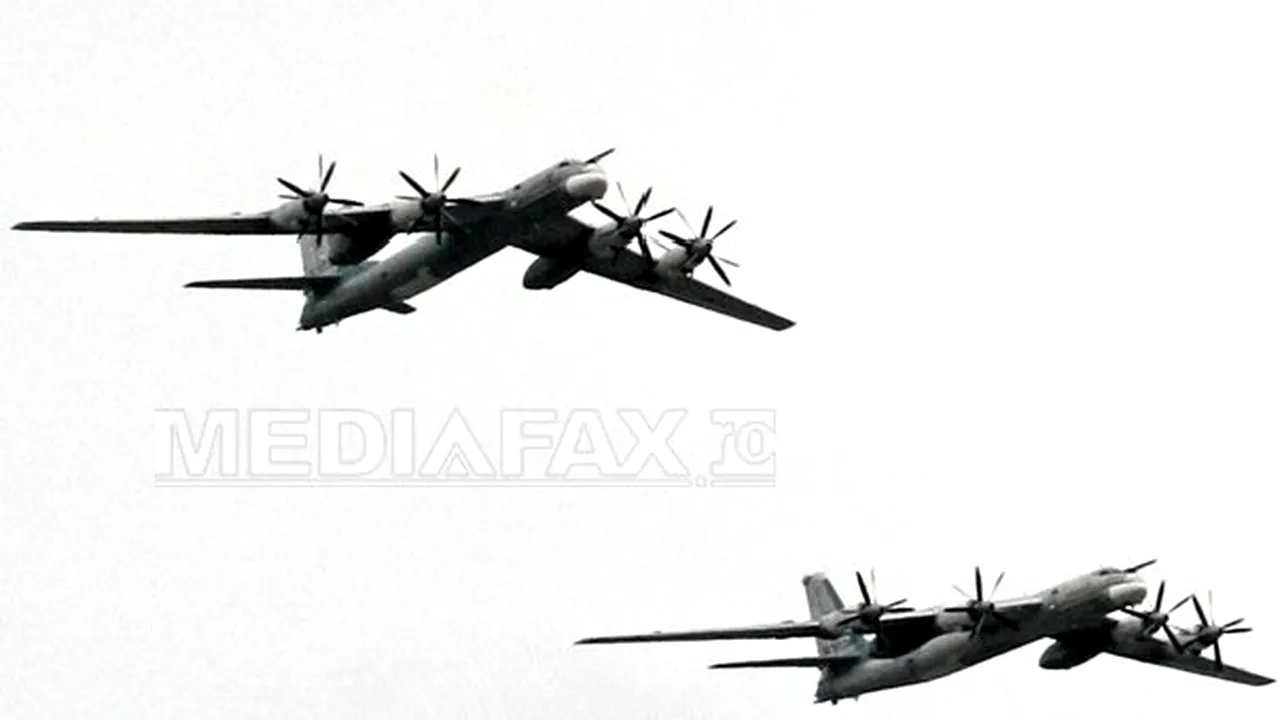 Bombardiere strategice ruseşti s-au apropiat la 80 de kilometri de coastele Californiei
