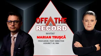 VIDEO OFF The Record. Marian Trușcă: Raportul CSM este „o radiografie” a Justiției și o invitație la dialog / Procurorul afirmă că Nicușor Dan „s-a grăbit” cu referendumul, dar acum „se poziționează destul de corect”