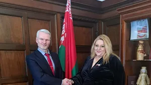 Diana Șoșoacă a avut o întâlnire cu ambasadorul Belarusului din Belgia: discuții despre relațiile dintre România și Belarus