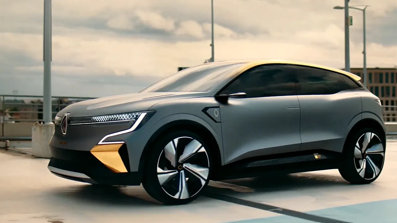 VIDEO Cum arată noua maşină electrică de la Renault, Megane eVision