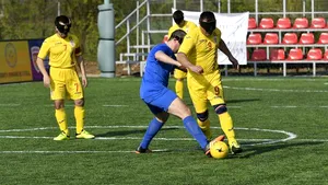Naţionala masculină de fotbal pentru nevăzători a României intră în lupta pentru calificarea la EURO 2021