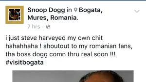 Ediţie specială a unui festival la Bogata, după check-in-ul accidental dat de Snoop Dogg