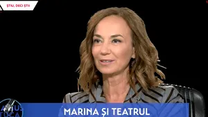 VIDEO „Marius Tucă Show”, la Aleph News şi pe alephnews.ro. Invitat – criticul de teatru Marina Constantinescu