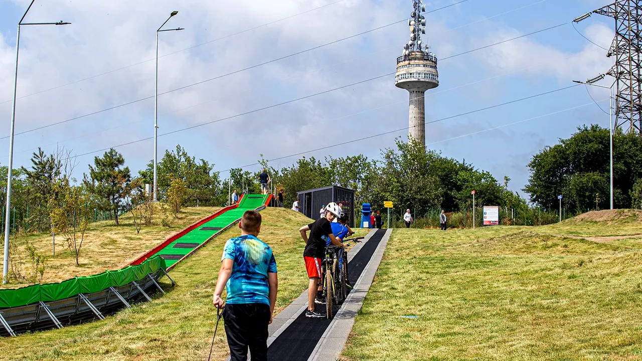 Un parc de aventură care a costat 4 milioane de euro a fost inaugurat în oraşul Galaţi