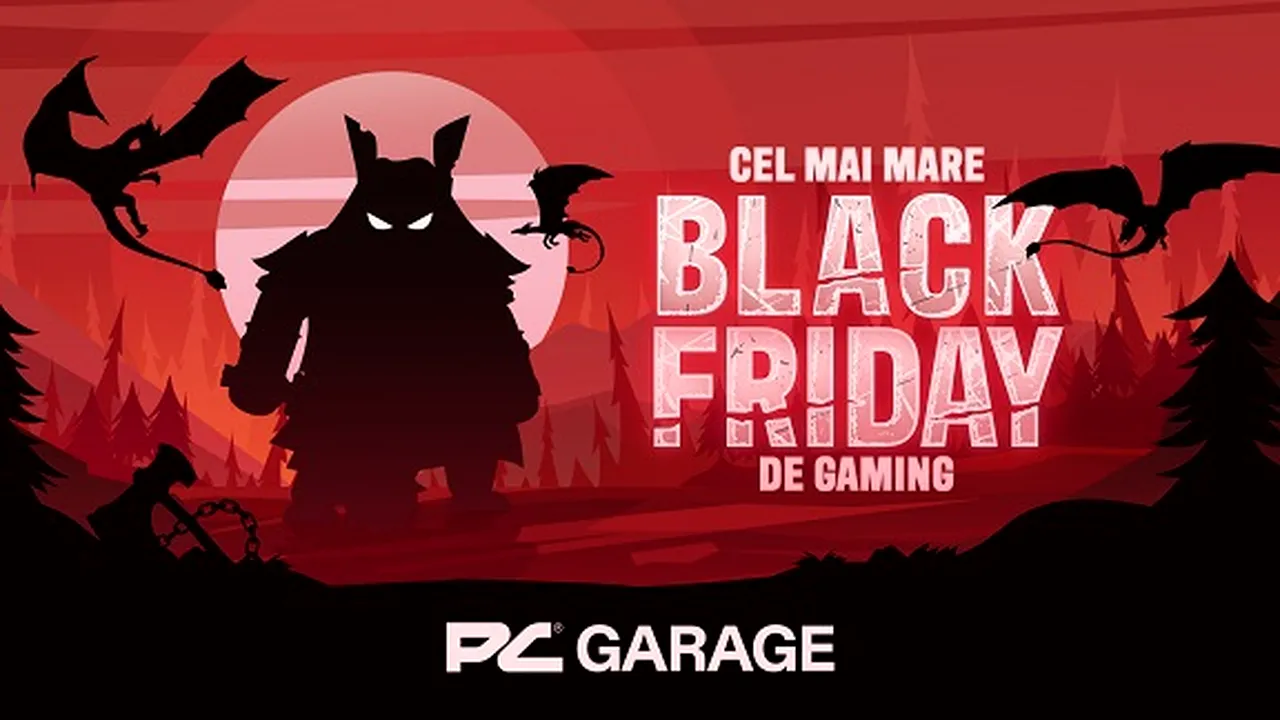 PC Garage anunţă cel mai mare Black Friday de Gaming