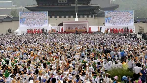 Papa Francis a beatificat 124 de martiri coreeni la Seul