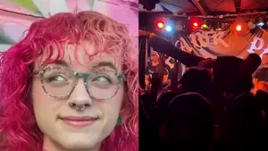 O tânără, parţial paralizată după ce solistul trupei favorite s-a aruncat de pe scenă la un concert