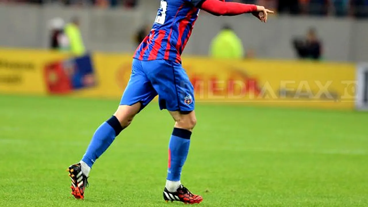 Steaua a învins CSMS Iaşi, scor 3-0, şi s-a calificat în semifinalele Cupei Ligii