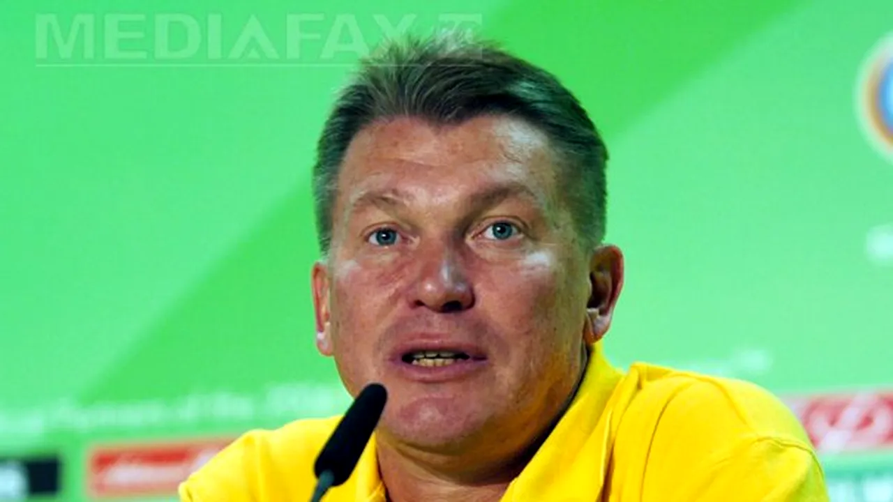 Oleg Blohin, selecţionerul Ucrainei, a fost spitalizat
