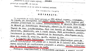 Ministrul Nasui a publicat sentinţele de condamnare la închisoare de către securişti a rudelor sale