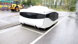 Curăţarea străzilor nu va mai fi o problemă. Trombia Free este primul vehicul autonom care face curăţenie